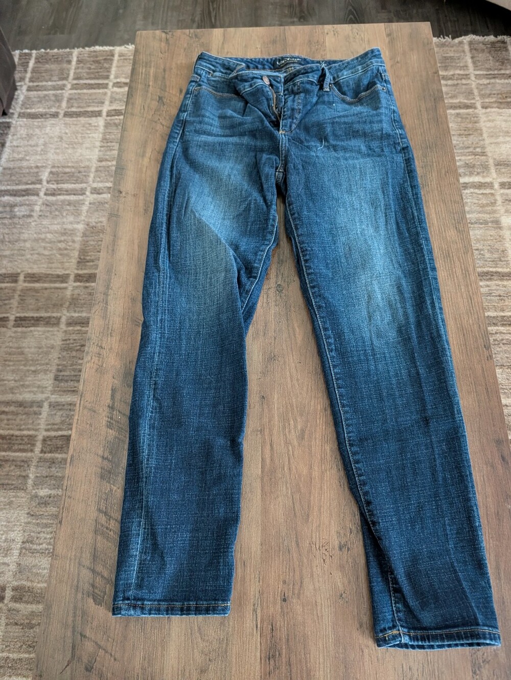 Women's Lucky Brand Stretch Skinny Jeans in Medium Blue Wash